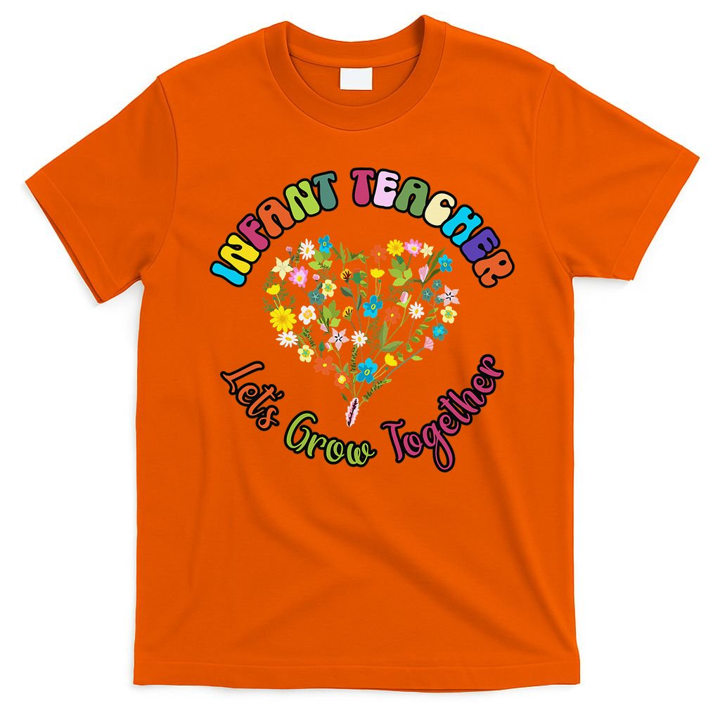 Infant Teacher Appreciation Week Wildflower Floral Women T-Shirt