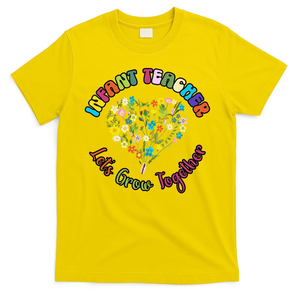 Infant Teacher Appreciation Week Wildflower Floral Women T-Shirt