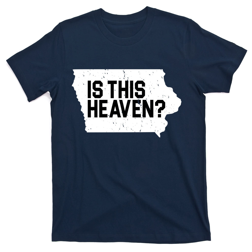 Is This Heaven Iowa Baseball T-Shirt