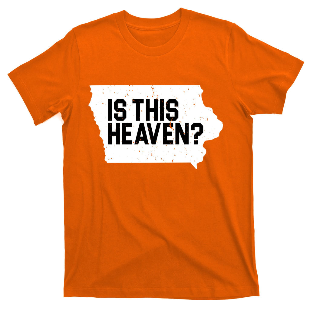 Is This Heaven Iowa Baseball T-Shirt