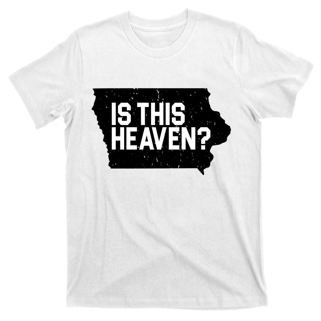 Is This Heaven Iowa Baseball T-Shirt