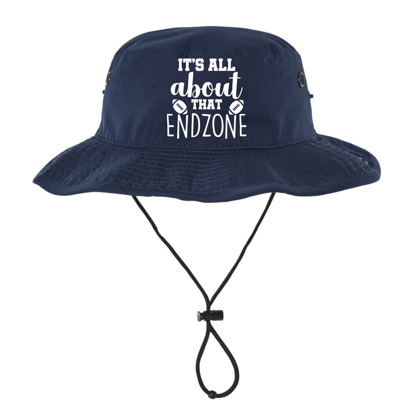 It's All About That End Zone Football Legacy Cool Fit Booney Bucket Hat