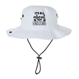 It's All About That End Zone Football Legacy Cool Fit Booney Bucket Hat