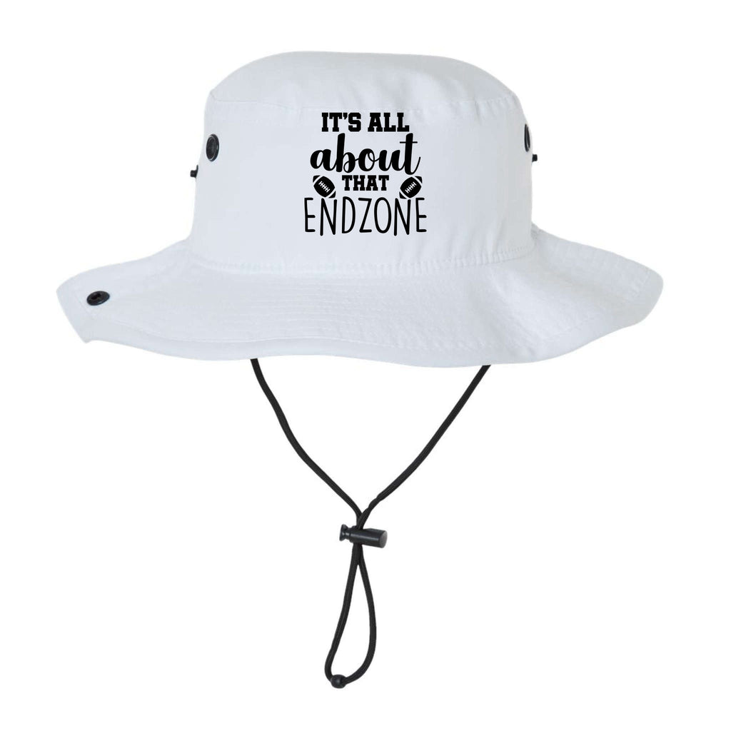 It's All About That End Zone Football Legacy Cool Fit Booney Bucket Hat
