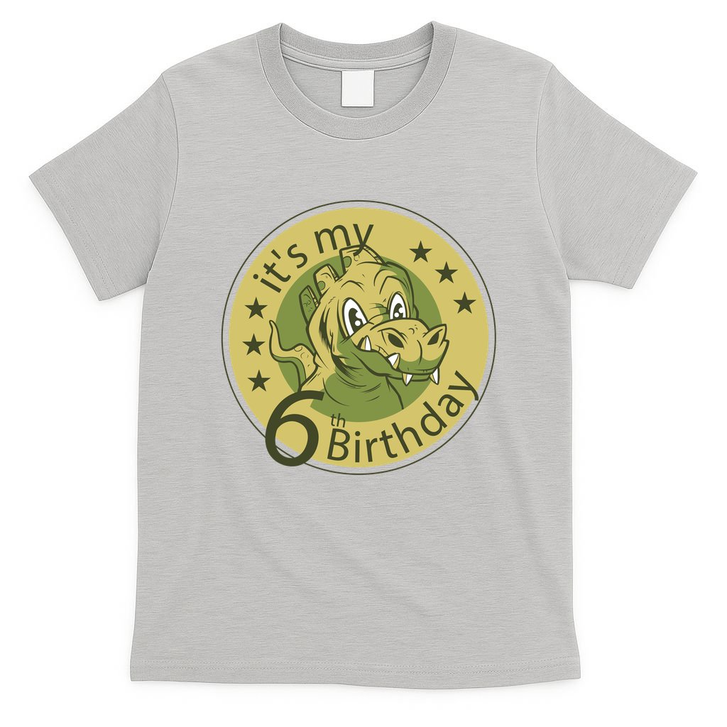 It's My 6th Birthday Dinosaur T-Shirt