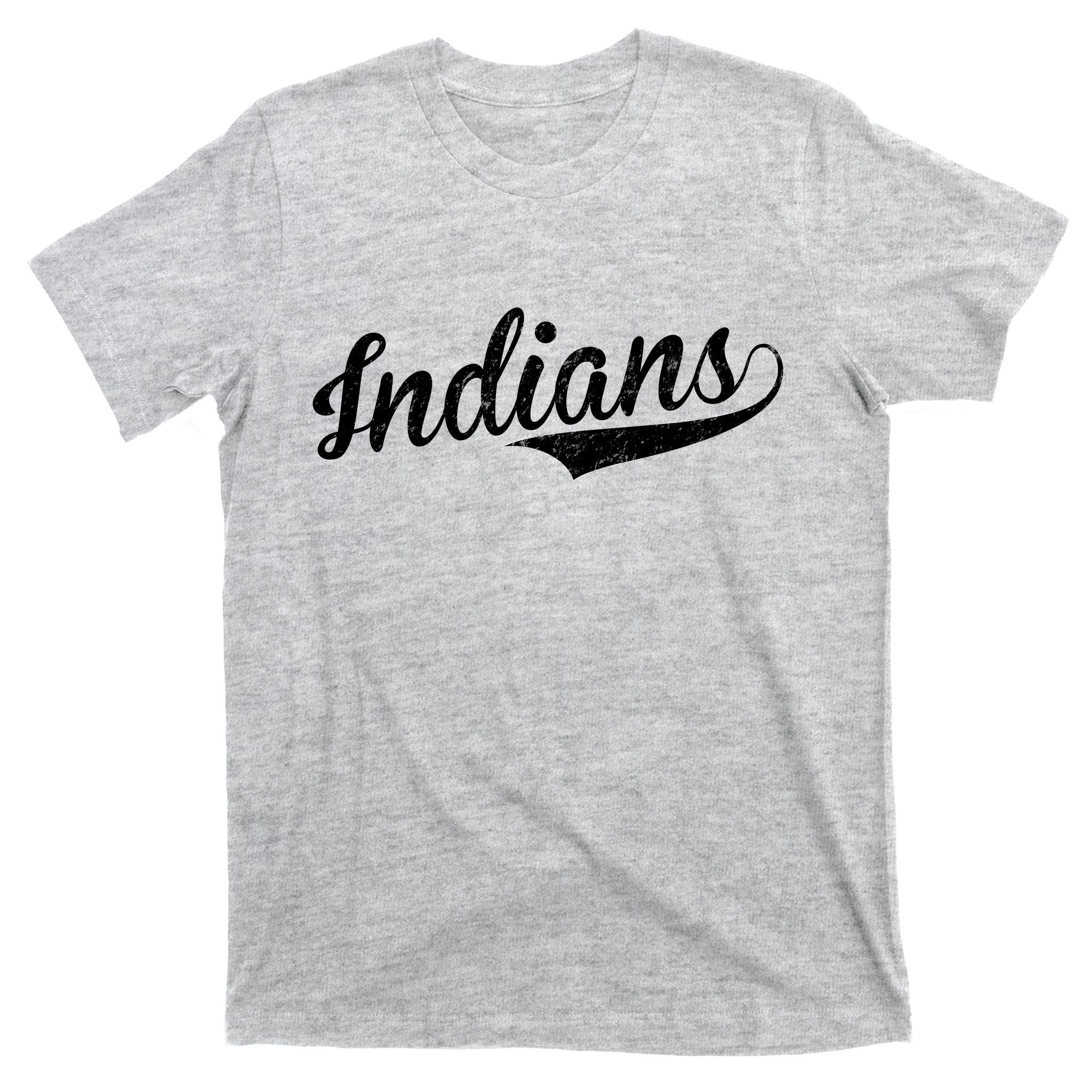 Indians Vintage Team Logo T-Shirt