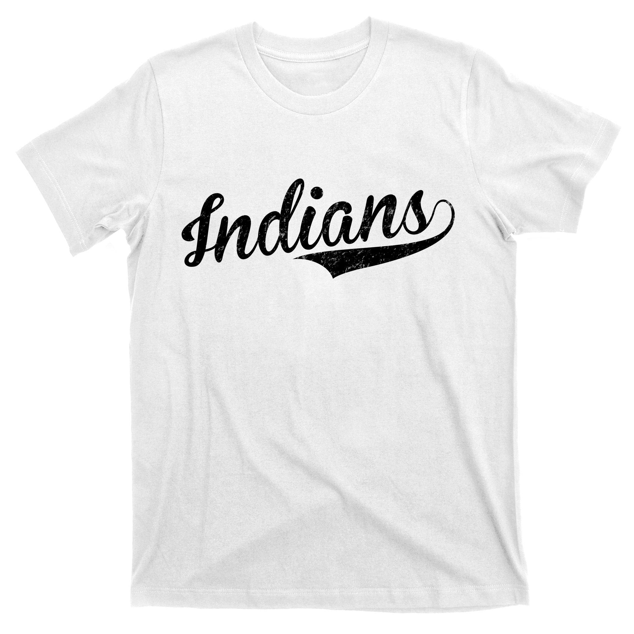 Indians Vintage Team Logo T-Shirt
