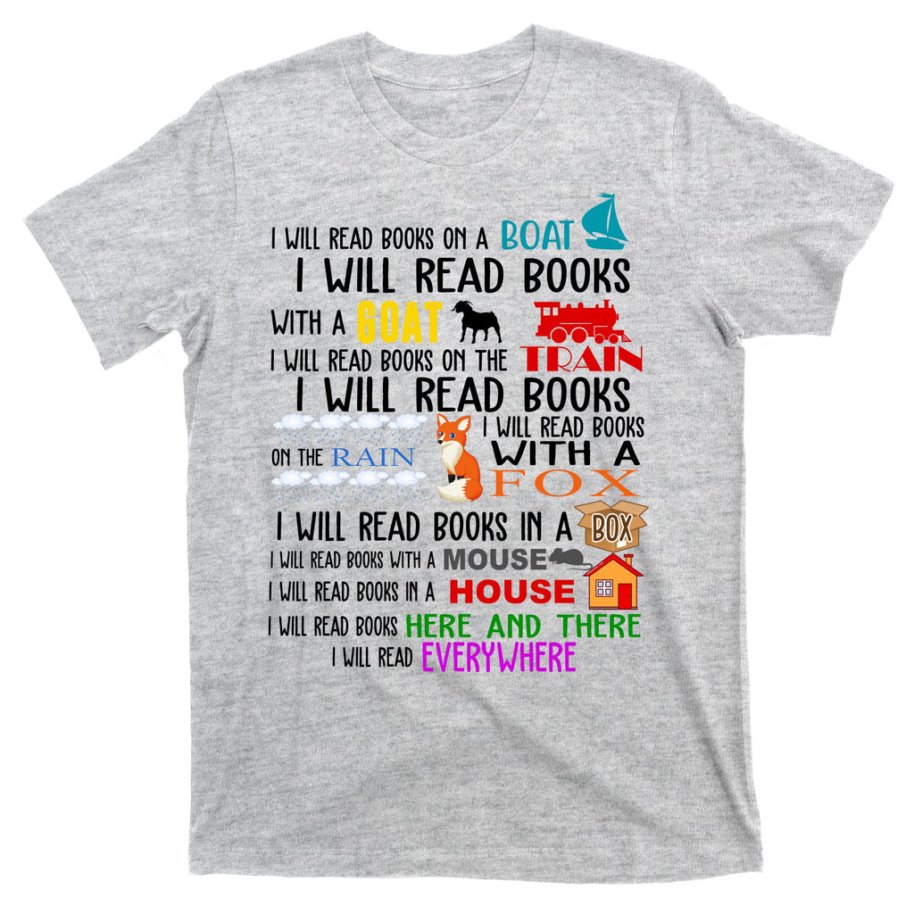 I Will Read Books Everywhere T-Shirt