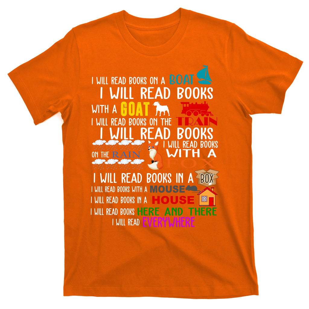 I Will Read Books Everywhere T-Shirt