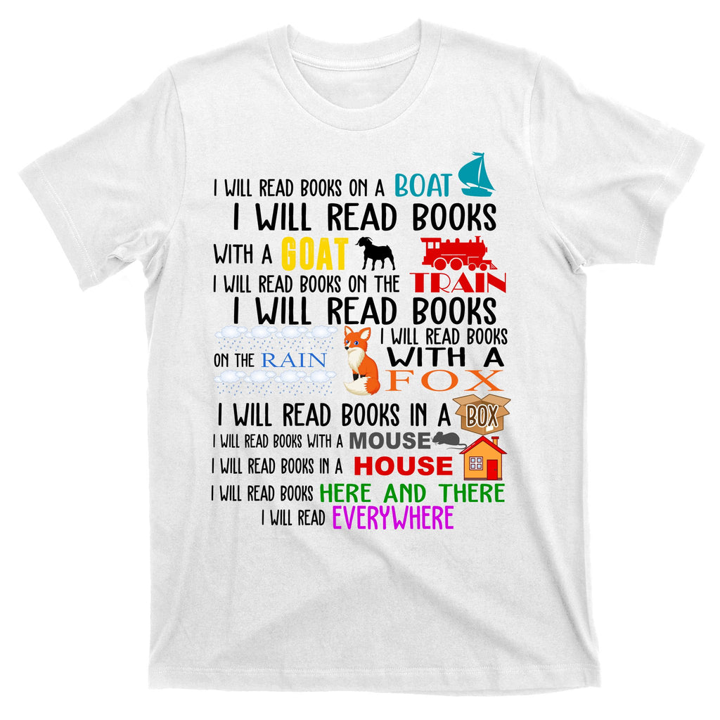 I Will Read Books Everywhere T-Shirt