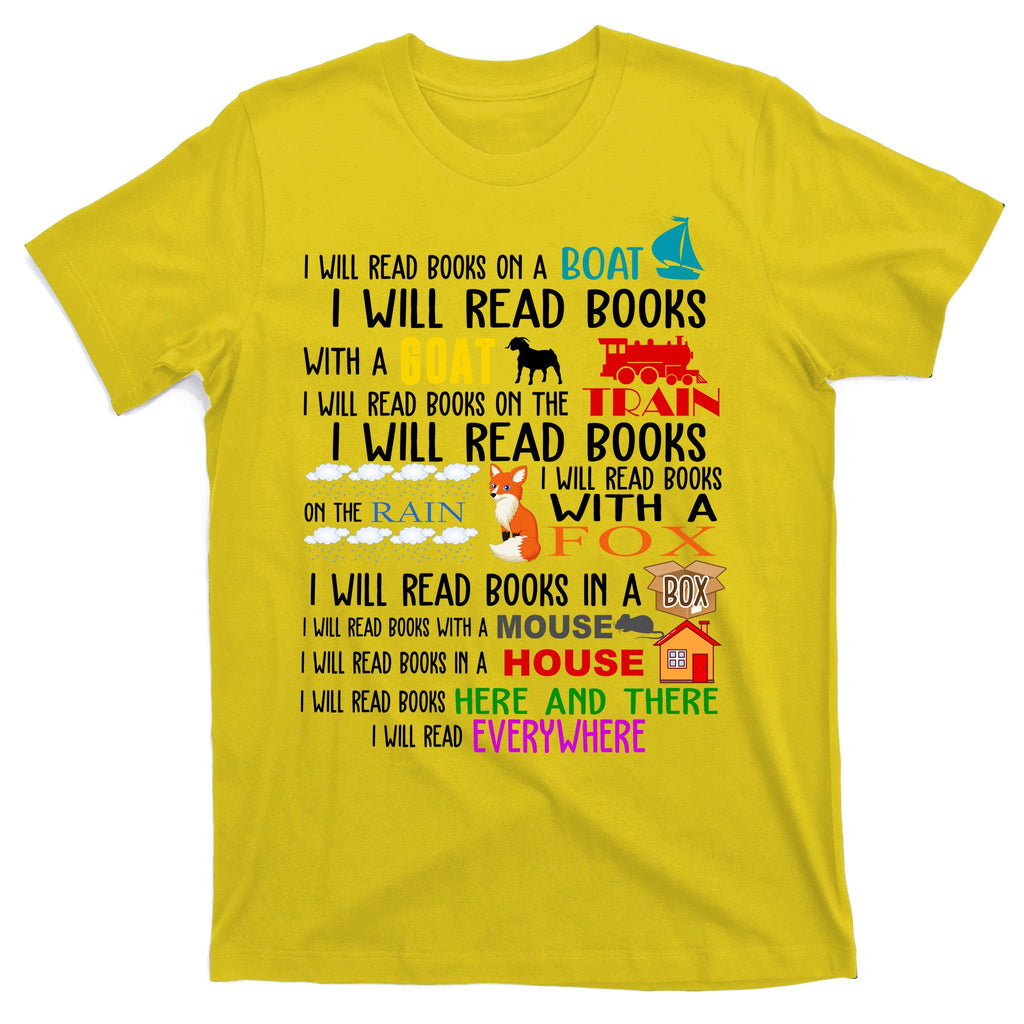 I Will Read Books Everywhere T-Shirt