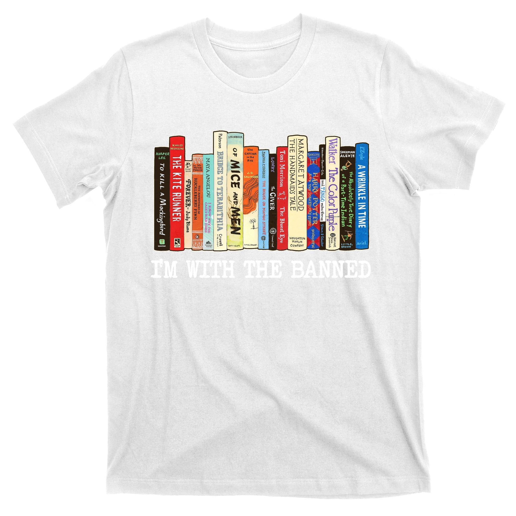 Im With The Banned Banned Books Reading Books T-Shirt