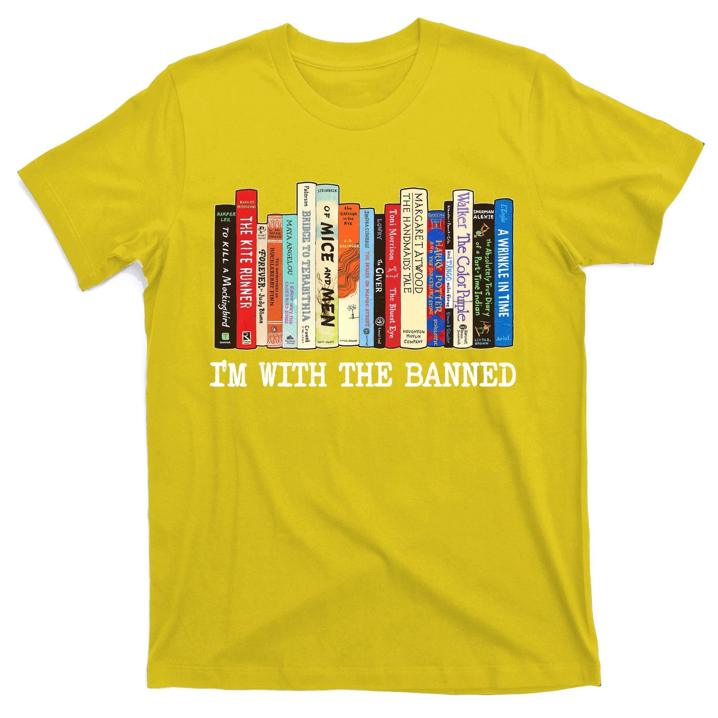 Im With The Banned Banned Books Reading Books T-Shirt
