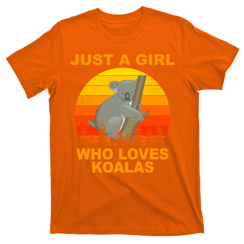 Just A Girl Who Loves Koalas T-Shirt
