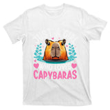 Just A Girl Who Loves Capybaras Cute Rodent Women T-Shirt