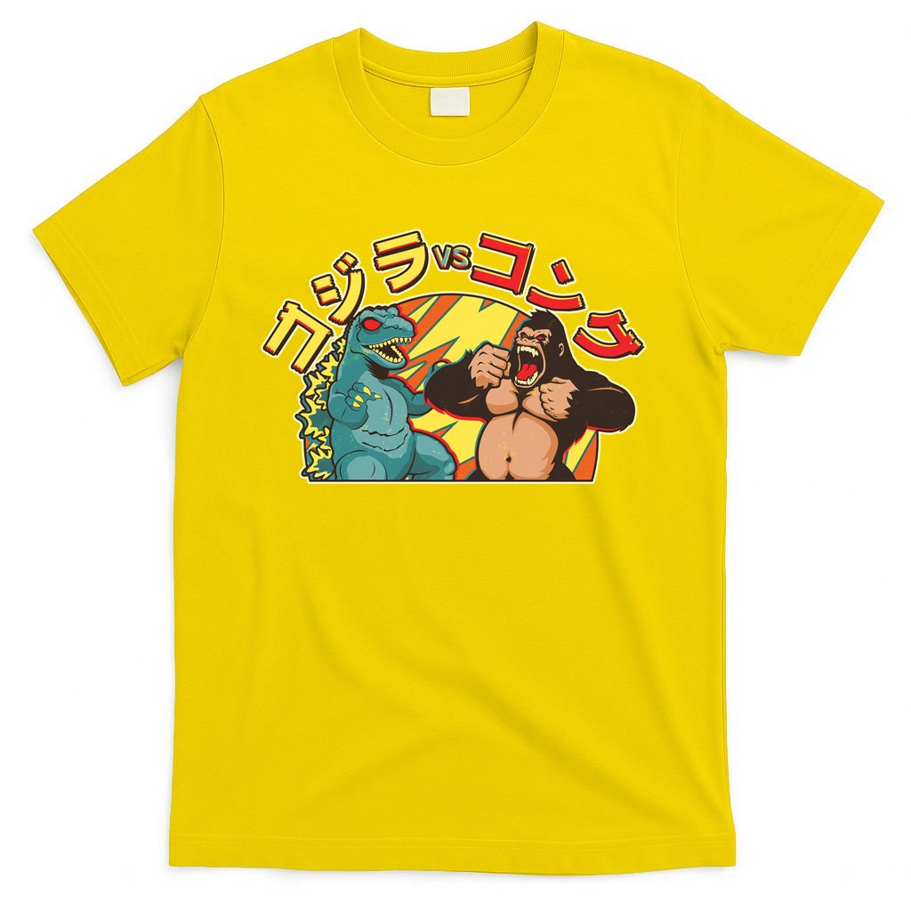 Japanese Zilla Verse Kong Retro Monster T-Shirt