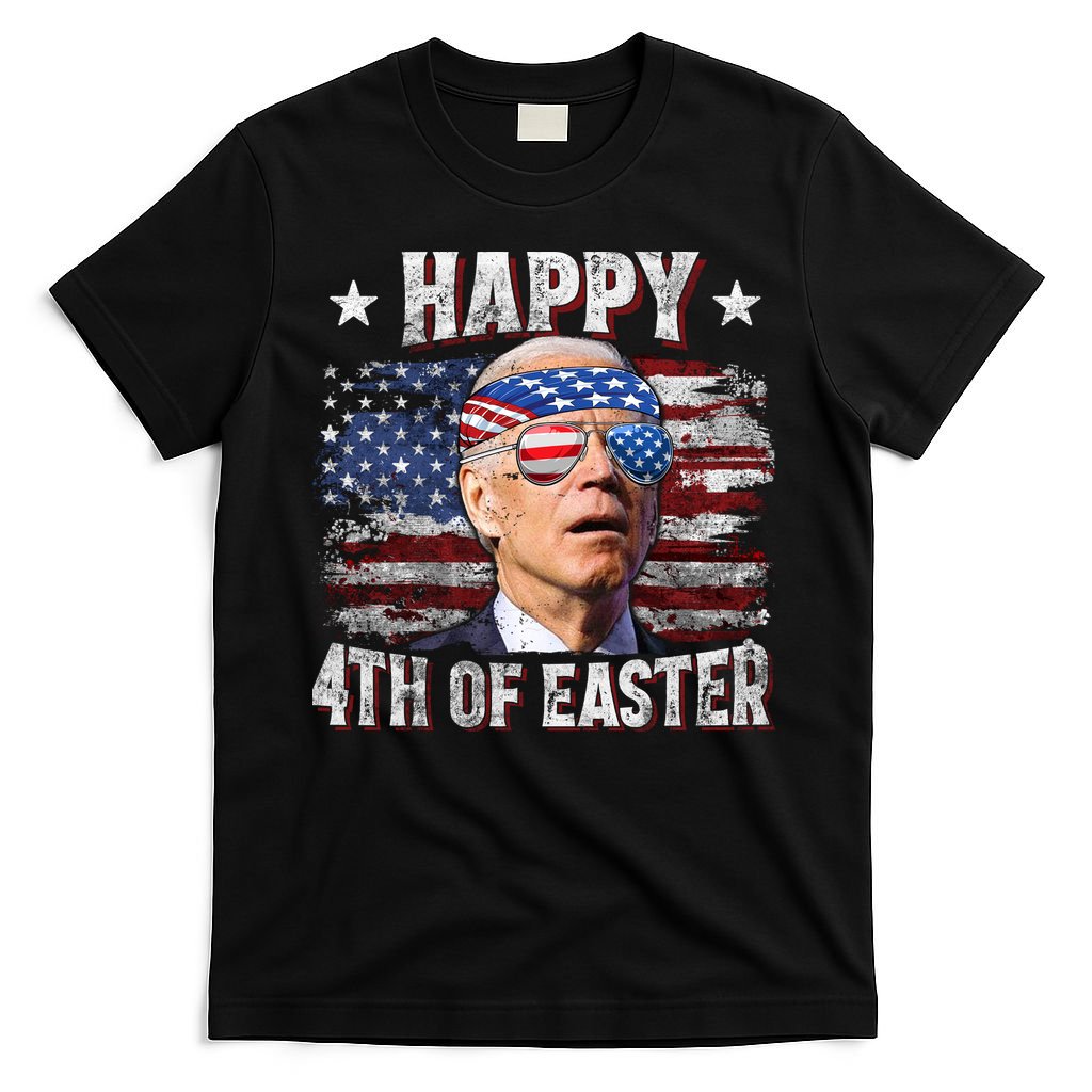 Joe Biden 4th Of July Shirts Happy 4th Of Easter American US Flag T-Shirt