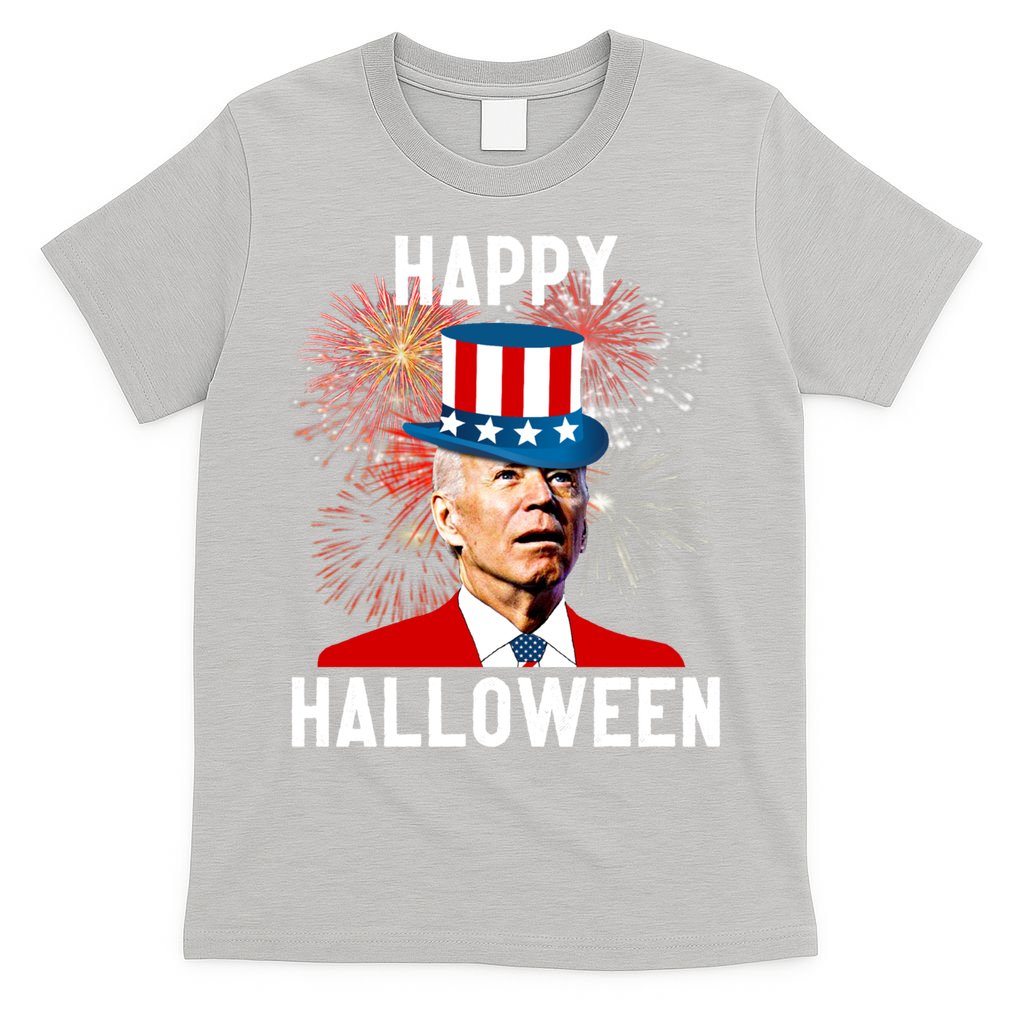 Joe Biden Happy Halloween For Funny 4th Of July T-Shirt
