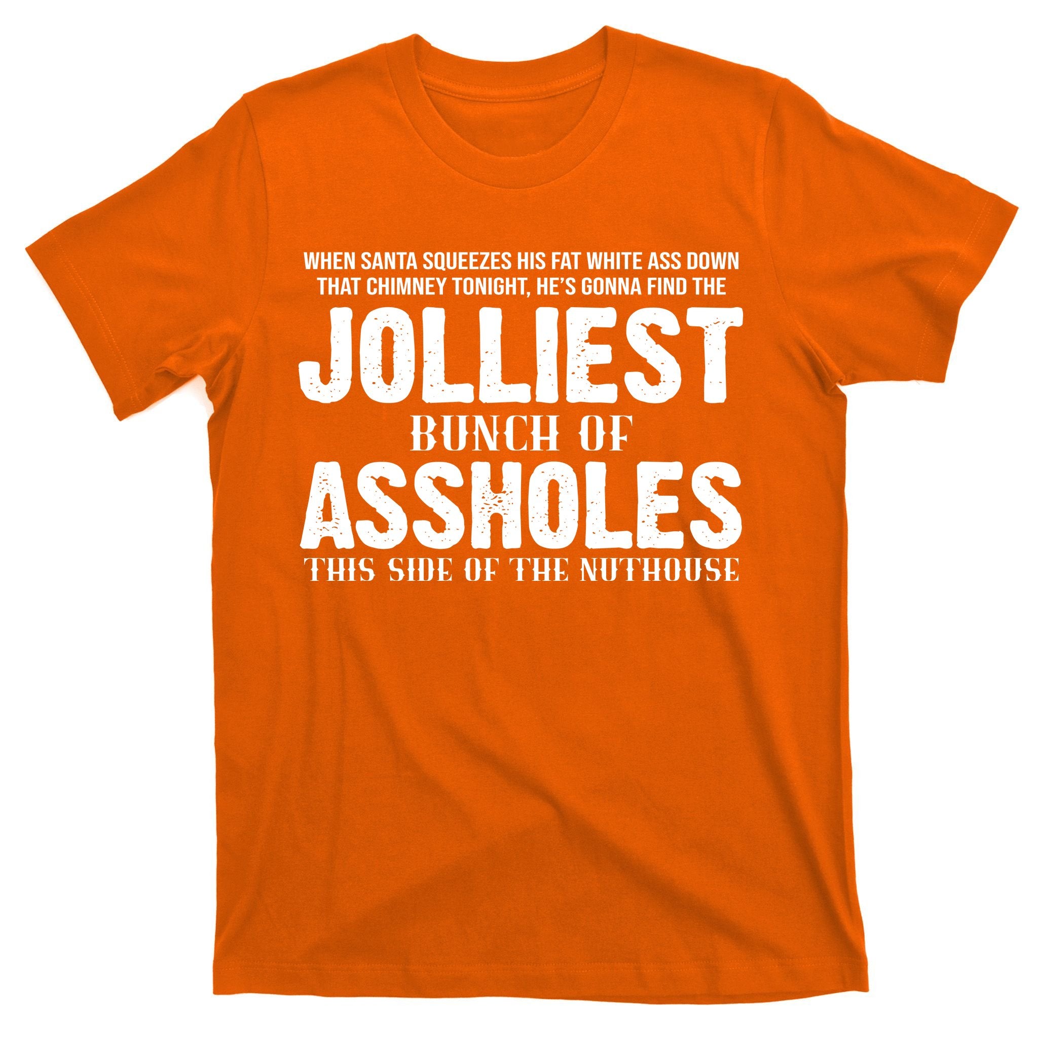 Jolliest Bunch Of Assholes Funny Christmas Vacation T-Shirt