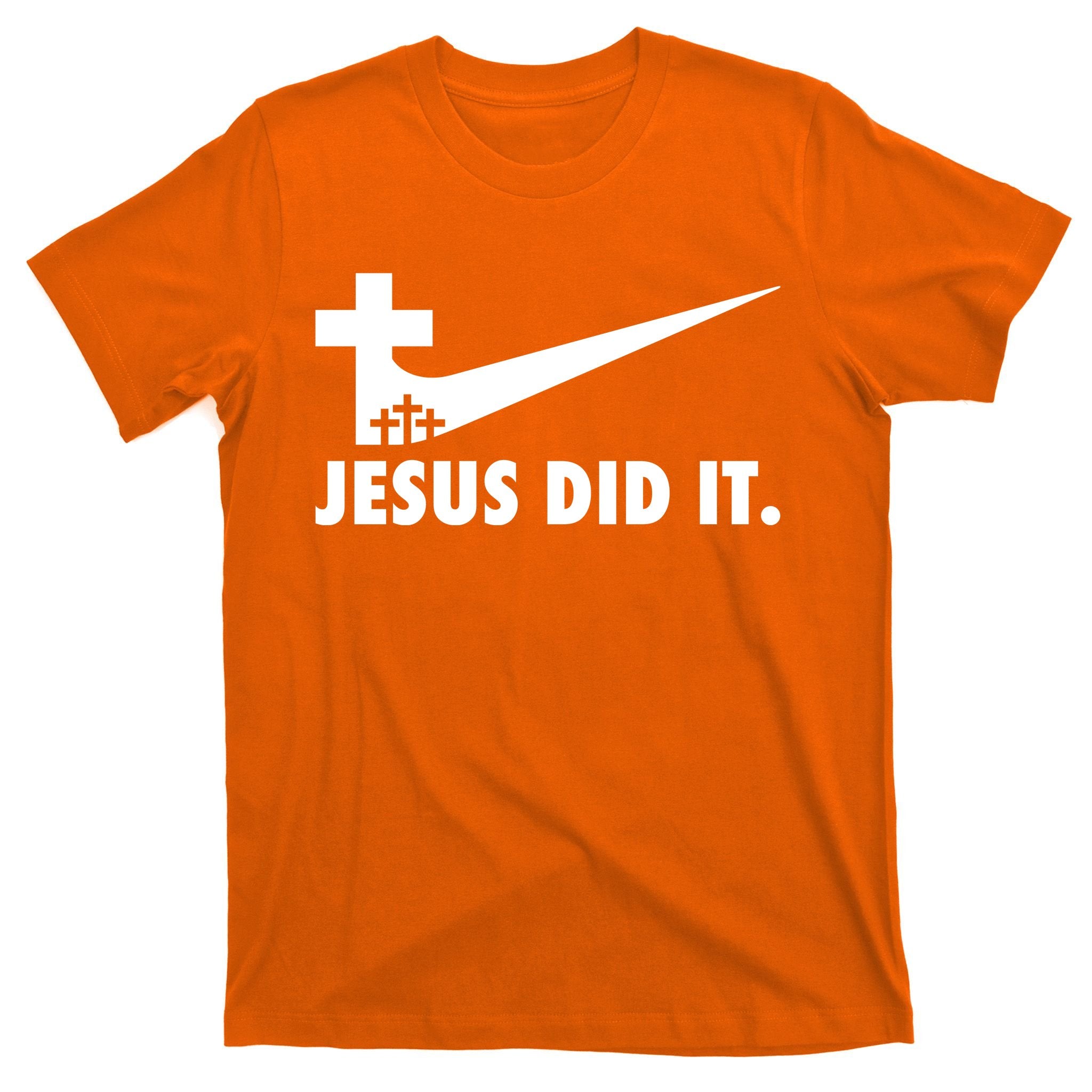 Jesus Did It Cross T-Shirt