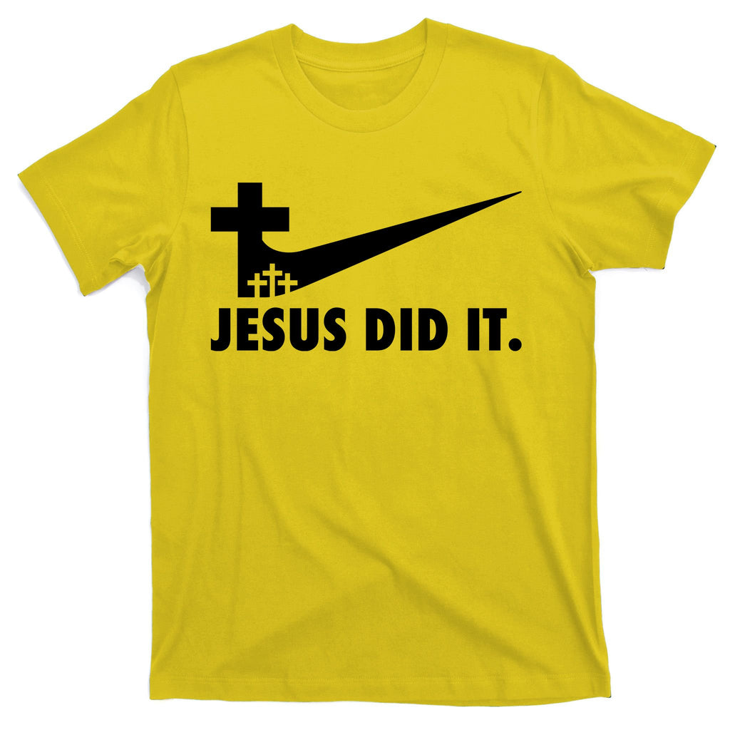Jesus Did It Cross T-Shirt