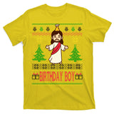 Jesus Birthday Boy Ugly Christmas T-Shirt