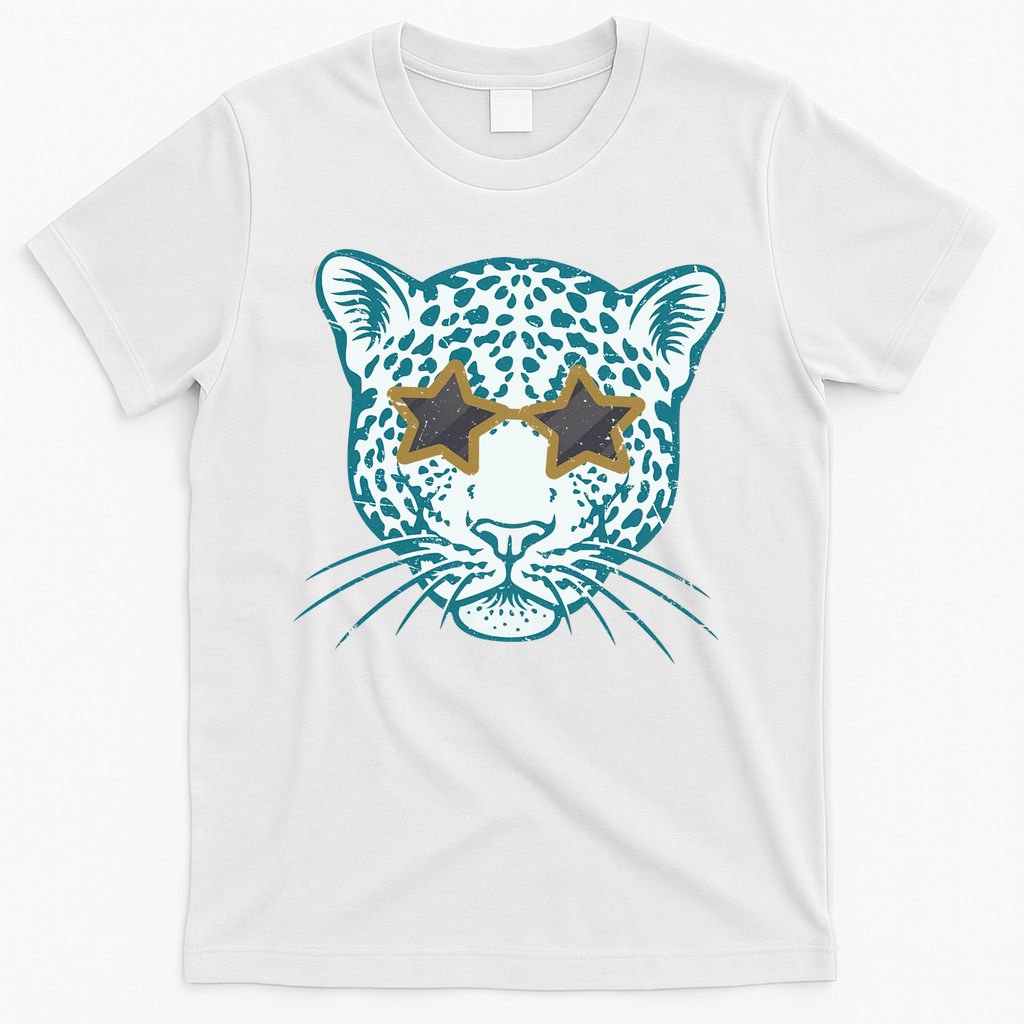 Football Jags Leopard Star T-Shirt