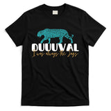Football Jags Football Funny Leopard T-Shirt