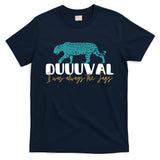 Football Jags Football Funny Leopard T-Shirt