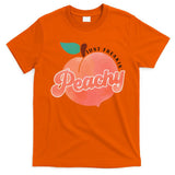 Just Freakin' Peachy Hippie Summer Apparel Tee Gift T-Shirt
