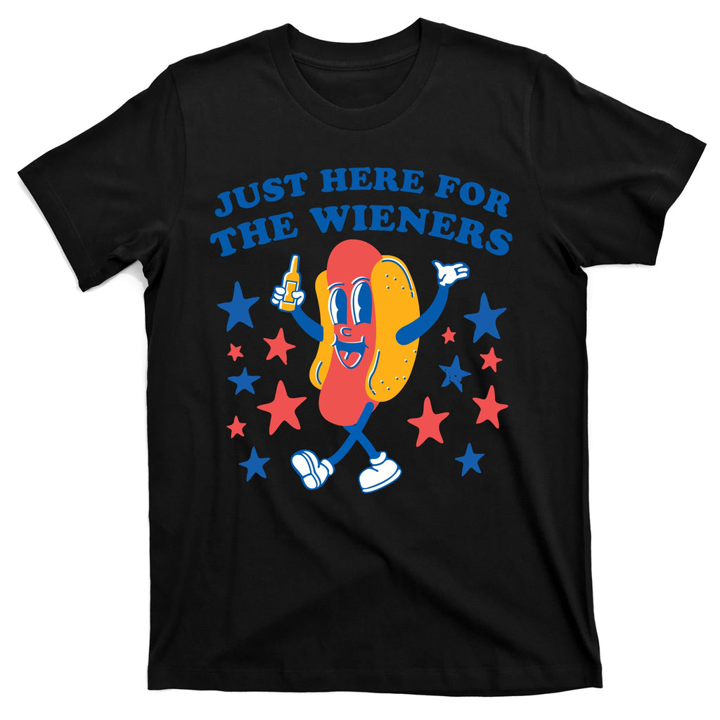 I'm Just Here For The Wieners 4th Of July Shirts T-Shirt