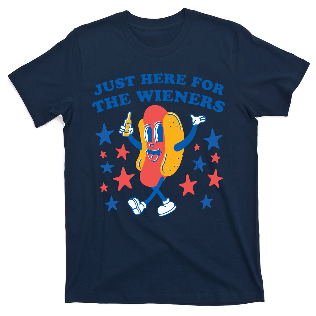 I'm Just Here For The Wieners 4th Of July Shirts T-Shirt