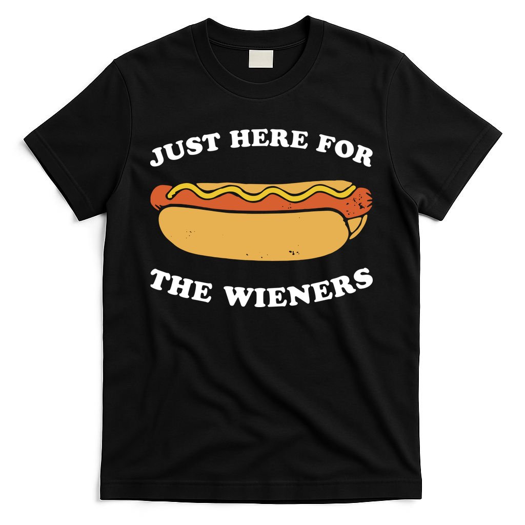 I'm Just Here For The Wieners 4th Of July Shirts T-Shirt