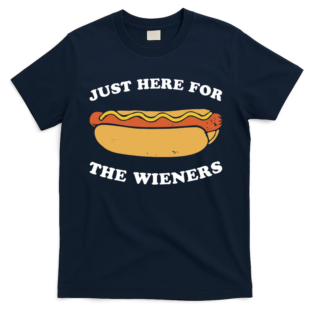 I'm Just Here For The Wieners 4th Of July Shirts T-Shirt