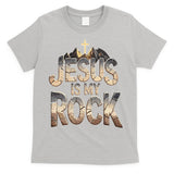 Jesus Is My Rock Religious Christian Biblical T-Shirt