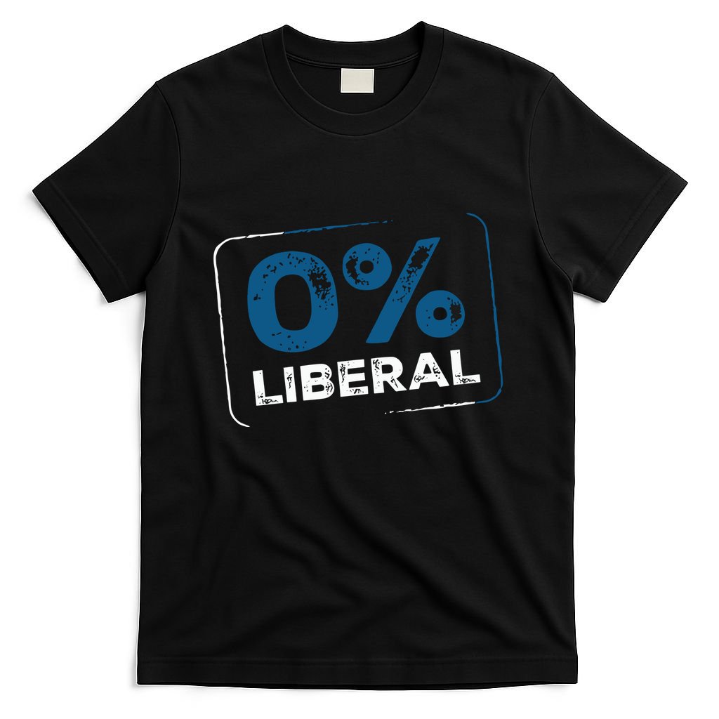 Wearing 0% Liberal T-Shirt