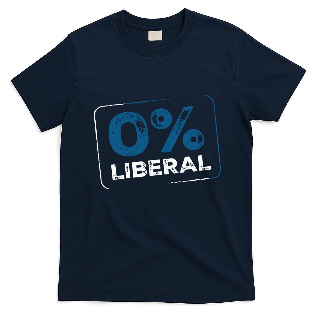 Wearing 0% Liberal T-Shirt