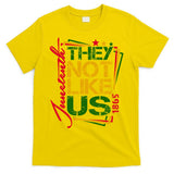 Juneteenth Not Like Us Not Like Us African American Freedom 1865 T-Shirt