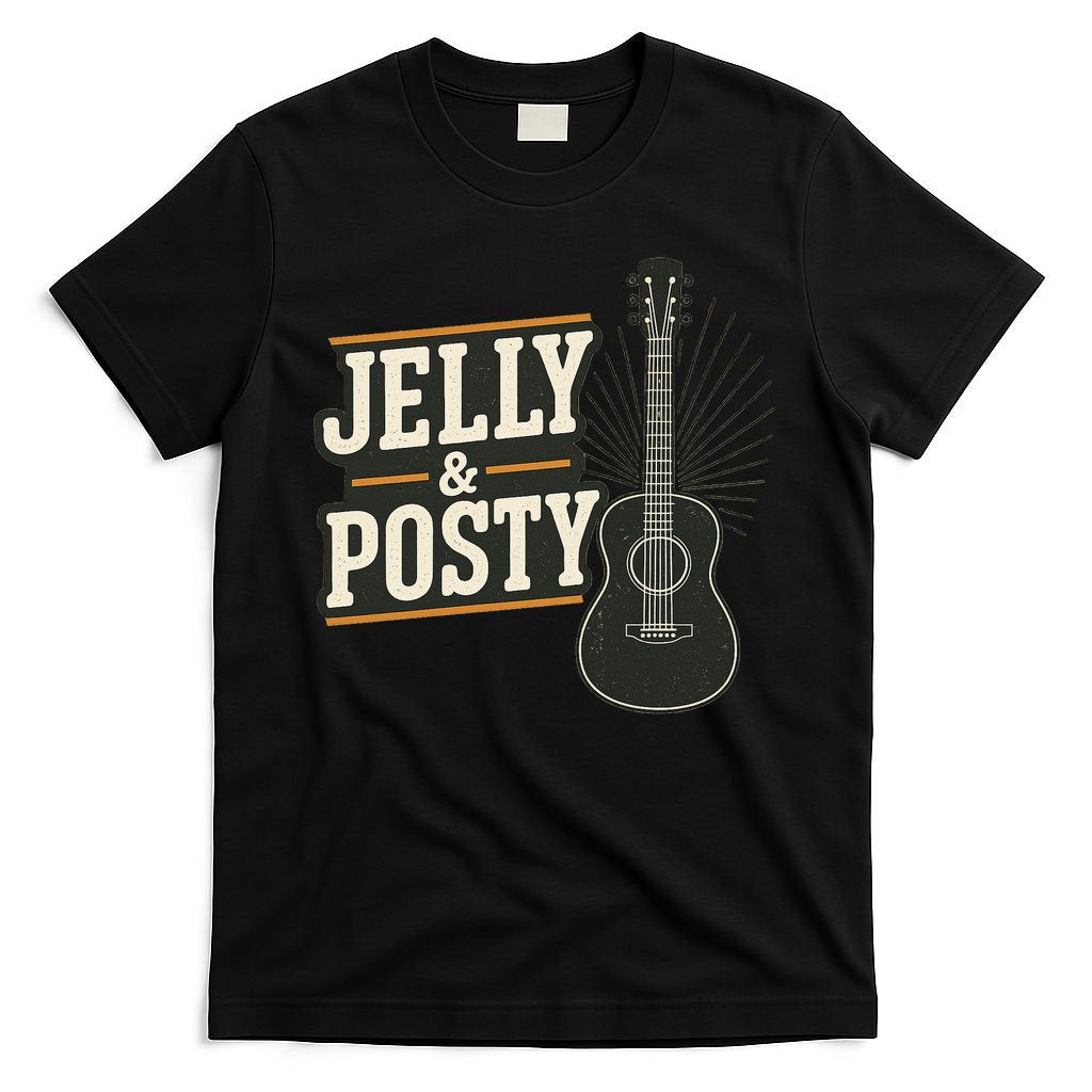 Jelly & Posty Guitar Music T-Shirt