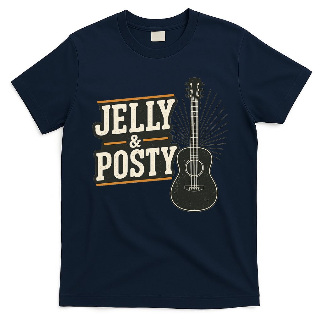 Jelly & Posty Guitar Music T-Shirt