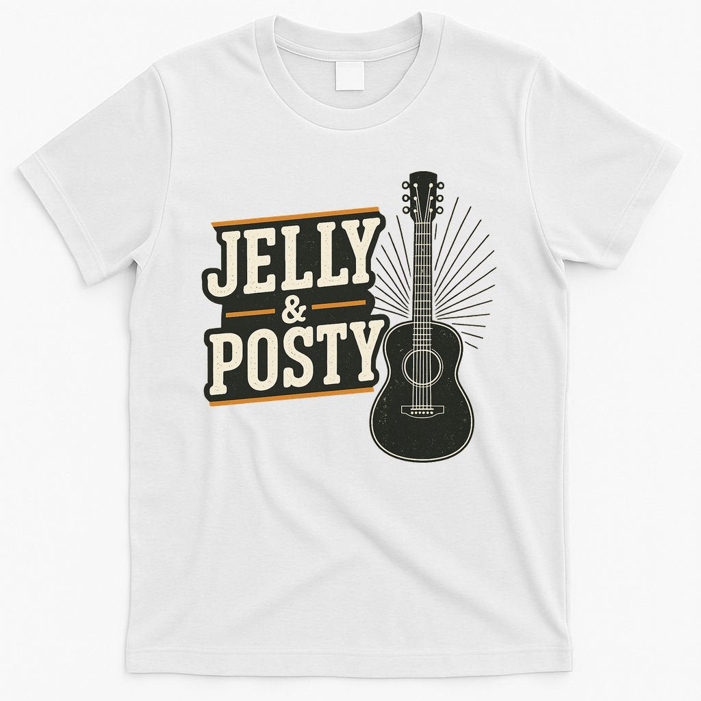 Jelly & Posty Guitar Music T-Shirt