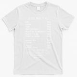 Jesus Paid It All Christianity Christian Bible God On Back T-Shirt