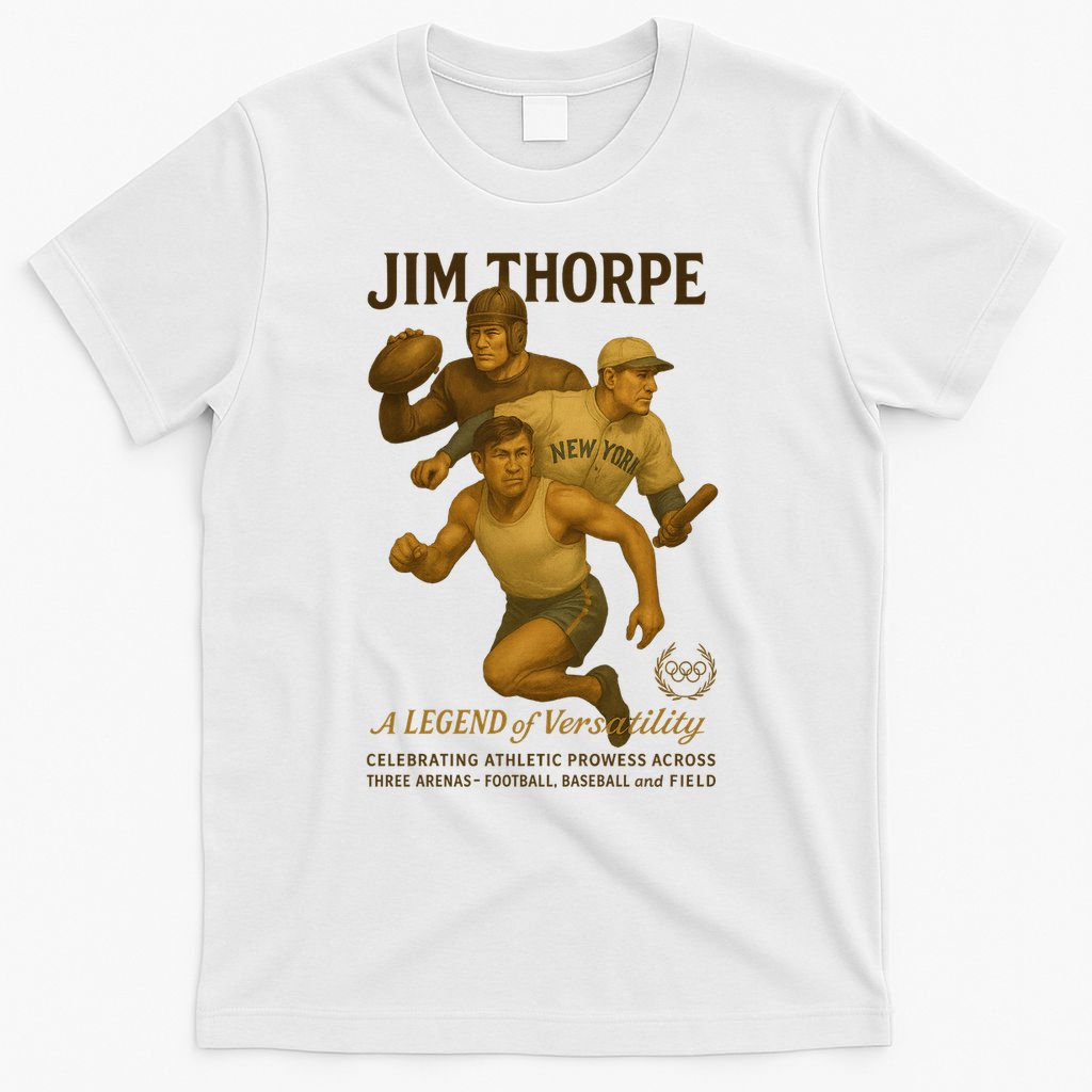 Jim Thorpe A Legend Of Versatility  T-Shirt