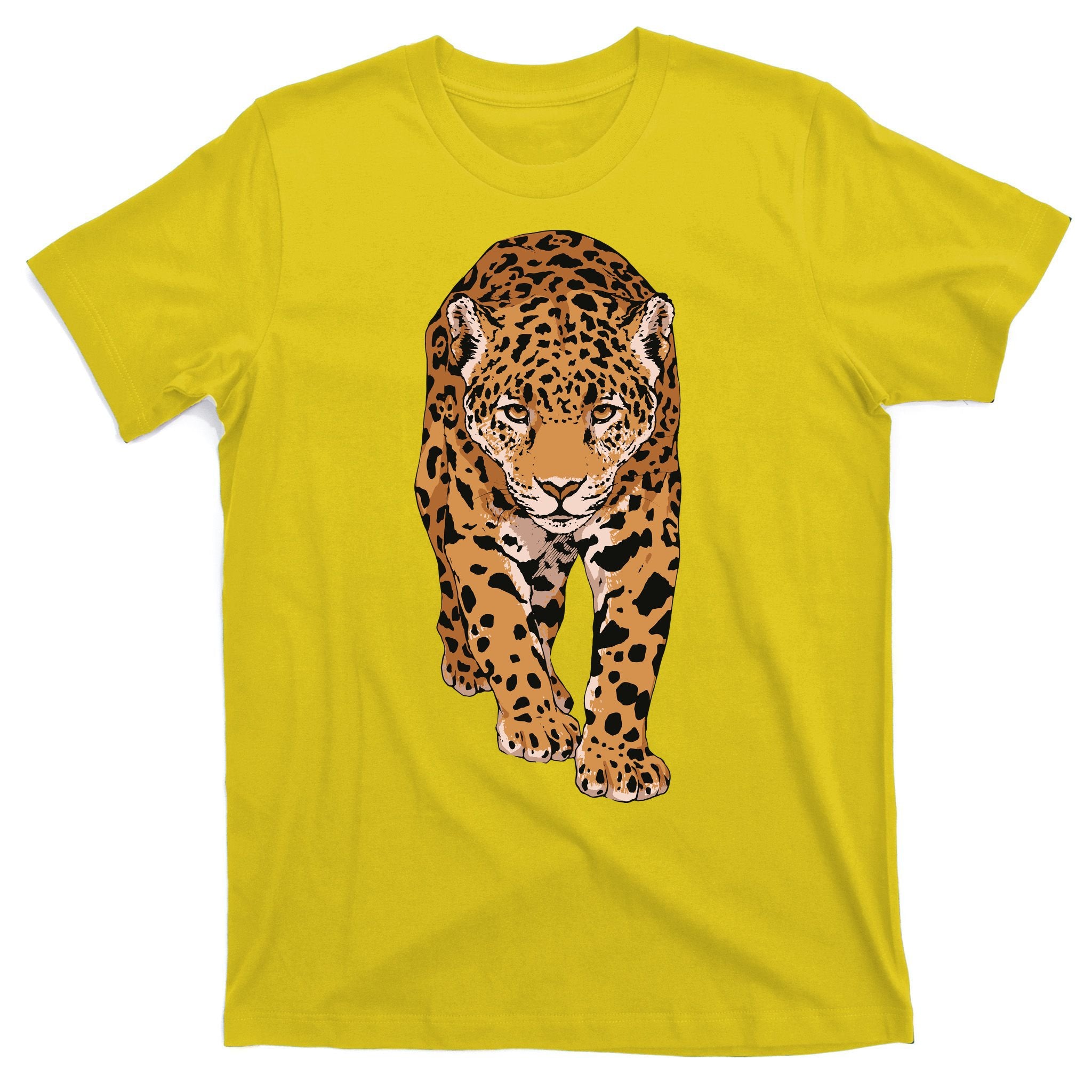 Jaguar Wild Animal Art T-Shirt