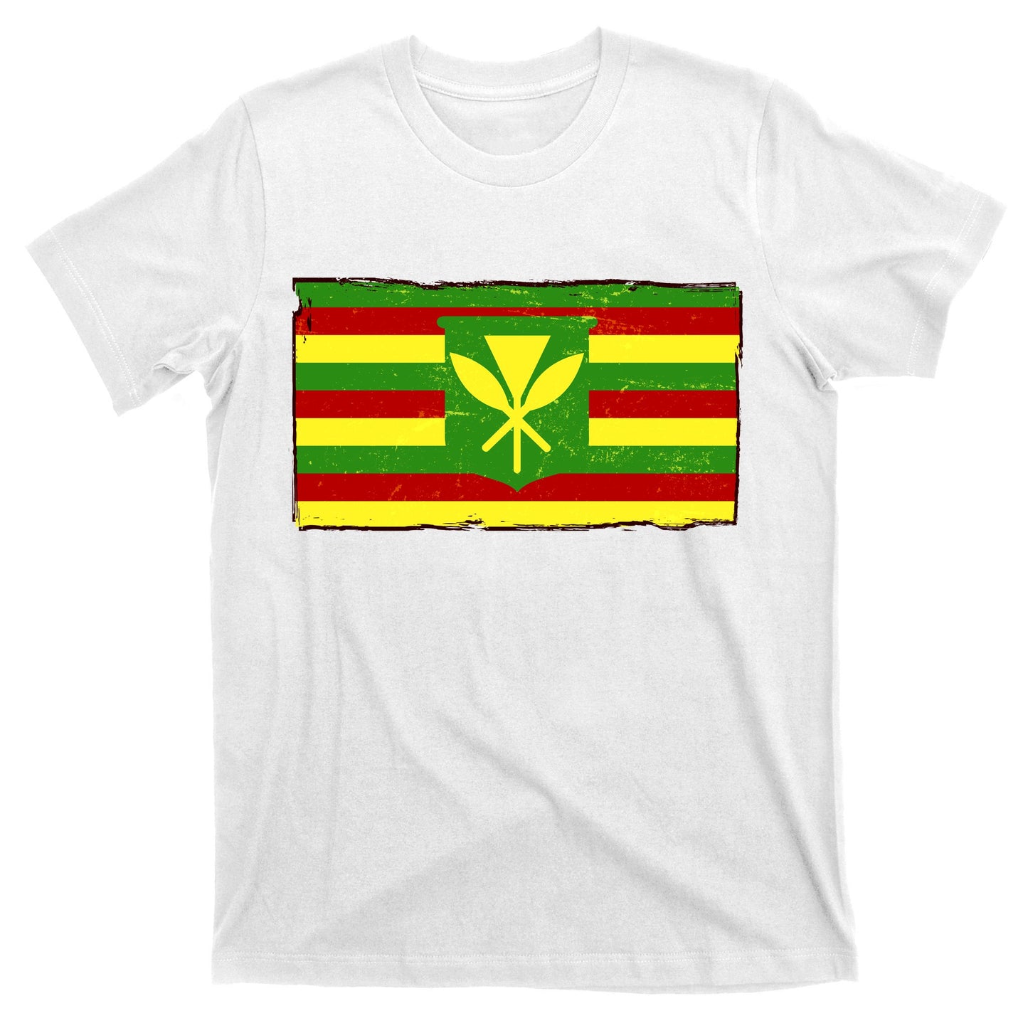 Kanaka Maoli Flag  T-Shirt