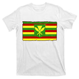 Kanaka Maoli Flag  T-Shirt