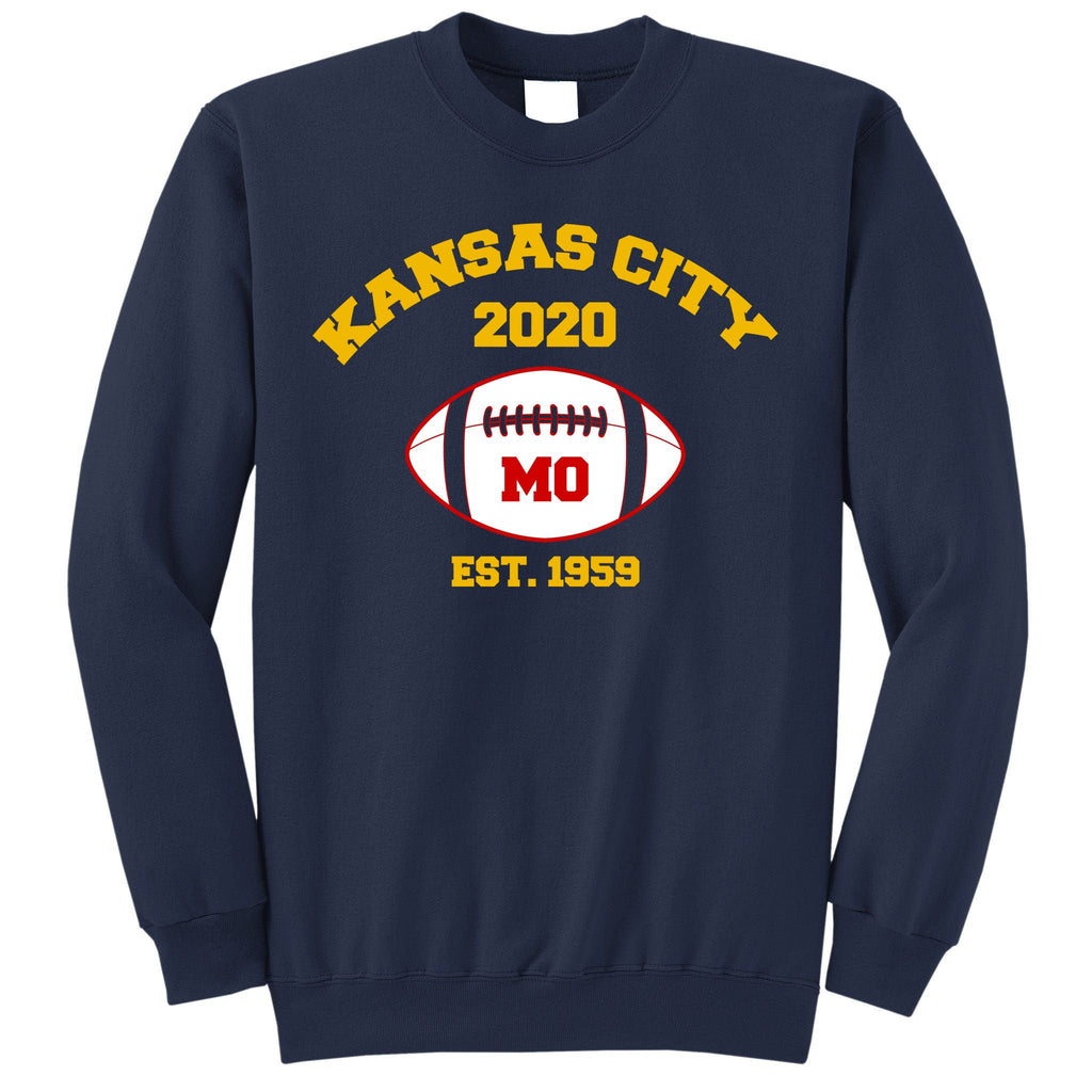 Kansas City 2020 Est 1959 KC Football Sweatshirt