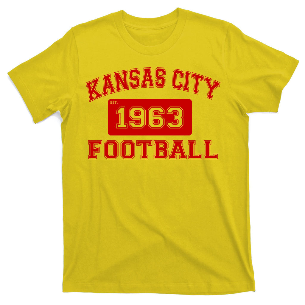 Kansas City Football Est. 1963 T-Shirt