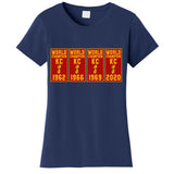 Kansas City Football World Champion Banners Women's T-Shirt