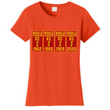 Kansas City Football World Champion Banners Women's T-Shirt